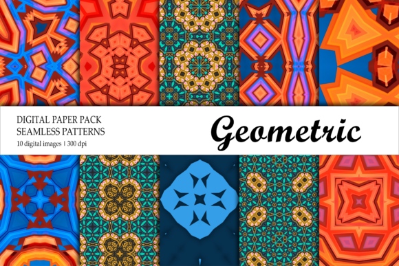 Background Digital Paper Orange Red Gold