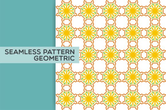 Geometric Mandala Seamless Pattern