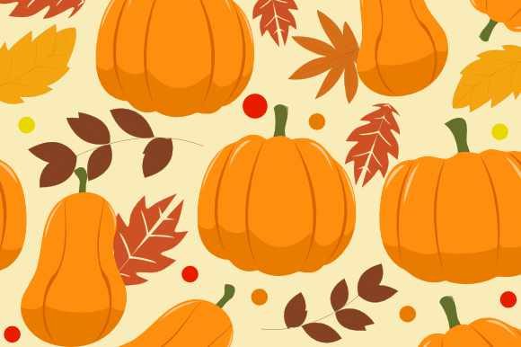 Pumpkins and Autumn Leaves: A Versatile Design for Creative Projects