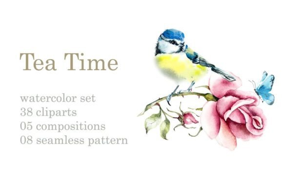 Romantic Tea Time Set: A Delightful Collection for Creative Professionals
