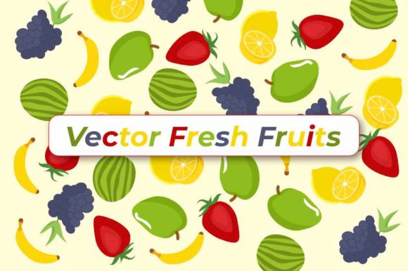 Vector Fresh Fruits: Creative Design Solutions