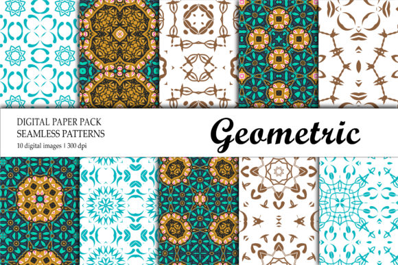 Wallpaper Geometric Blue Gold Red Gold: A Versatile Design for Creative Projects
