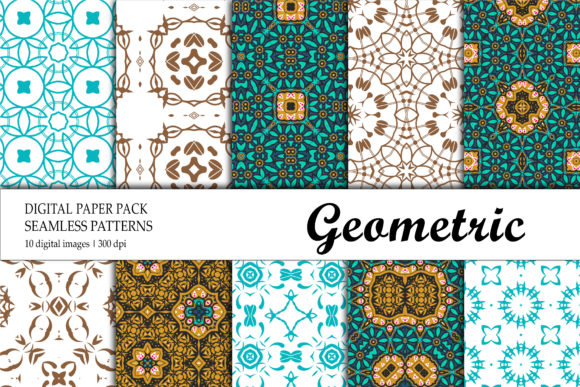 Wallpaper Geometric Blue Red Gold Blue: A Versatile Design for Creative Projects