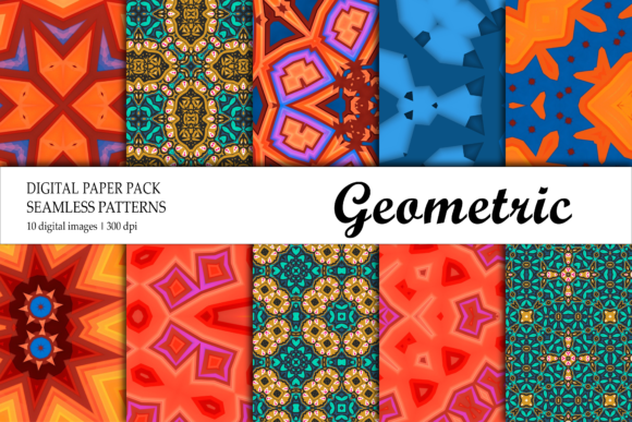 Wallpaper Geometric Orange Purple Gold: A Versatile Design for Every Project